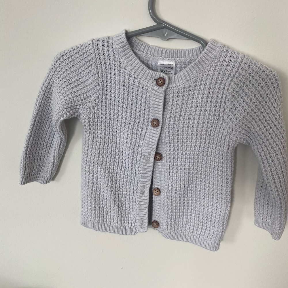 Girls gray sweater - Picture 2 of 3